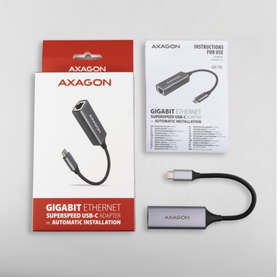 AXAGON ADE-TRC, USB-C 3 .2 Gen 1 adapter