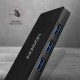 HUE-G1A 4x USB3.2 Gen 1 SLIM hub w. 14cm Type-A cable