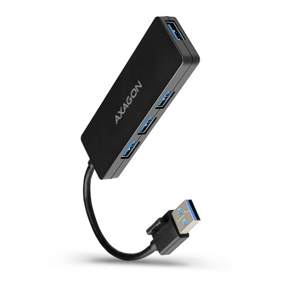 HUE-G1A 4x USB3.2 Gen 1 SLIM hub w. 14cm Type-A cable