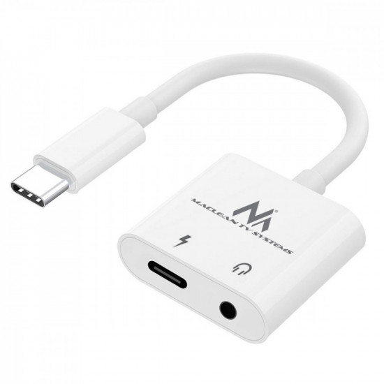 Cable adapter USB-C 3,5 mm jack PD MCTV-848