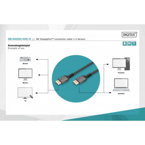 Connection Cable DB-340201-020-S