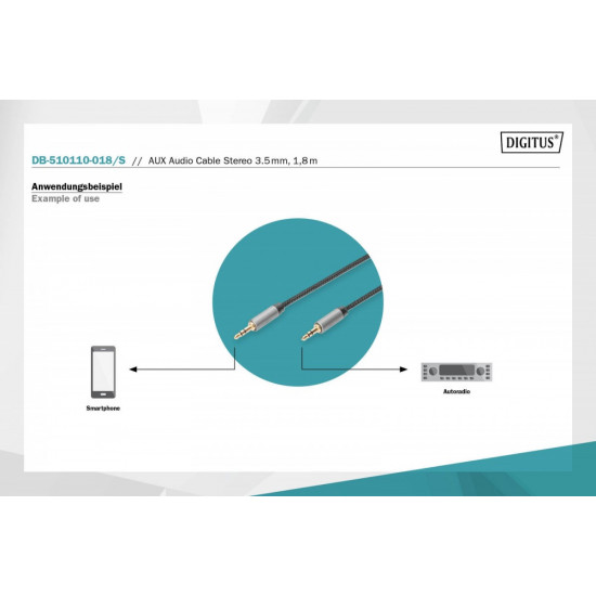 Audio Connection Cable DB-510110-018-S