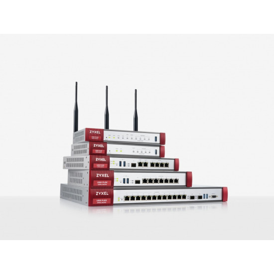 USG Flex firewall, V2 10/100/1000 1WLAN 1Yr UTM