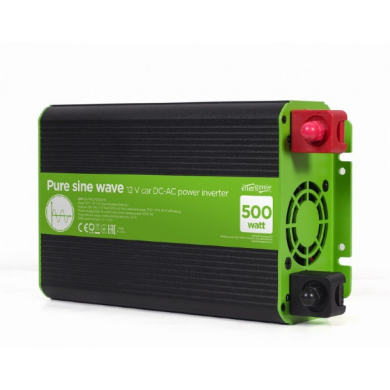 Pure sine wave car DC-AC power inverter 12V/230V 500W/1000W