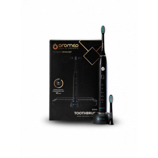 Sonic toothbrush ORO SONIC X PRO BLACK