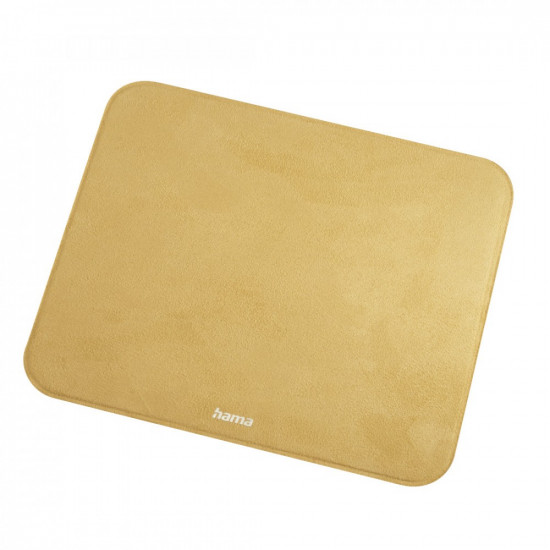 Velvet mouse pad mustard yellow