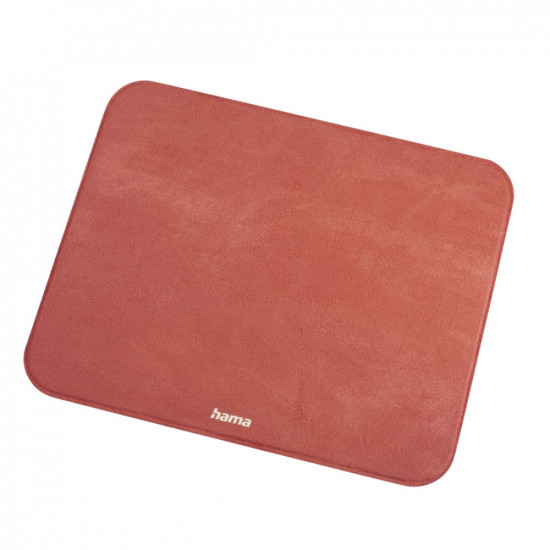 Velvet mouse pad Velvet coral-red