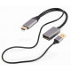 Adapter HDMI to DP 4K 60Hz USB-A powered