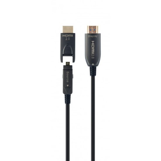 Cable AOC High Speed HDMI with ethernet 50 m with adapter D/A