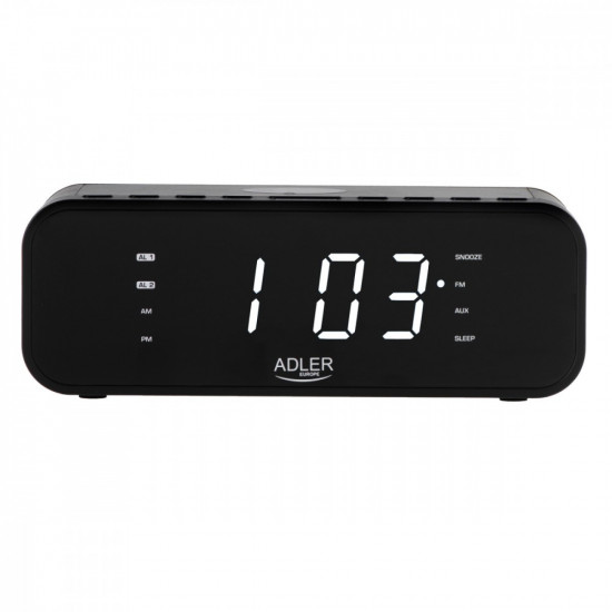 Clockradio AD 1192B black