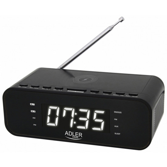 Clockradio AD 1192B black