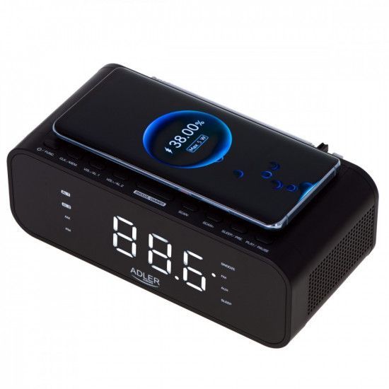 Clockradio AD 1192B black