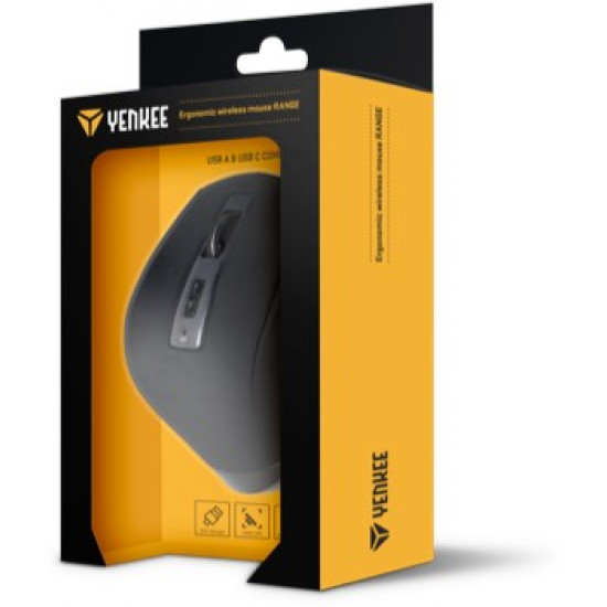 Ergonomic wireless mouse YMS 2075 RANGE