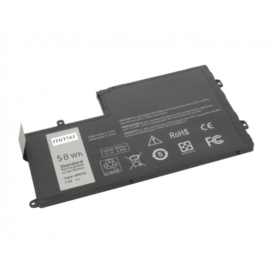  Mitsu fr Dell 15,14 7600mAh(58Wh) 7.4-7.6V