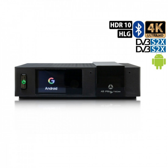 AB IPBox TWO 2x DVB-S2X 4K UHD Android