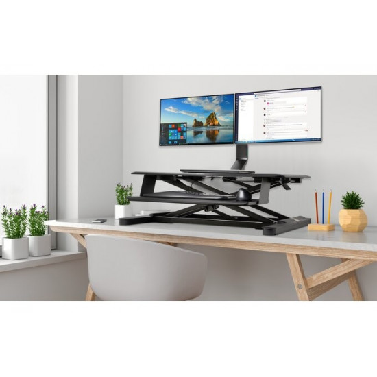 Space Saving Monitor Arm Dual