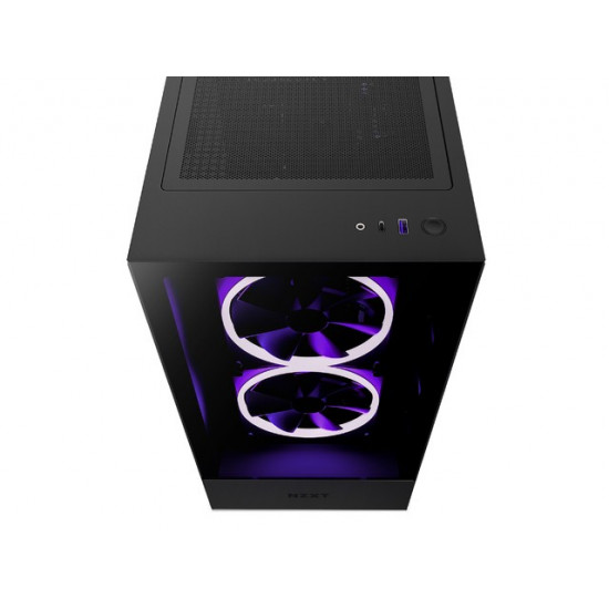 PC Case H5 Elite with window black