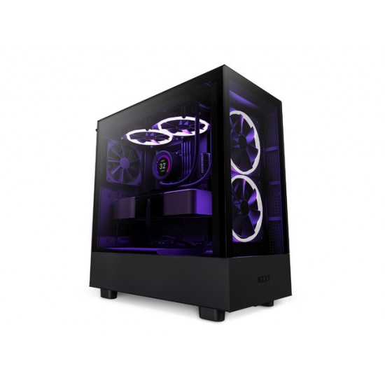 PC Case H5 Elite with window black