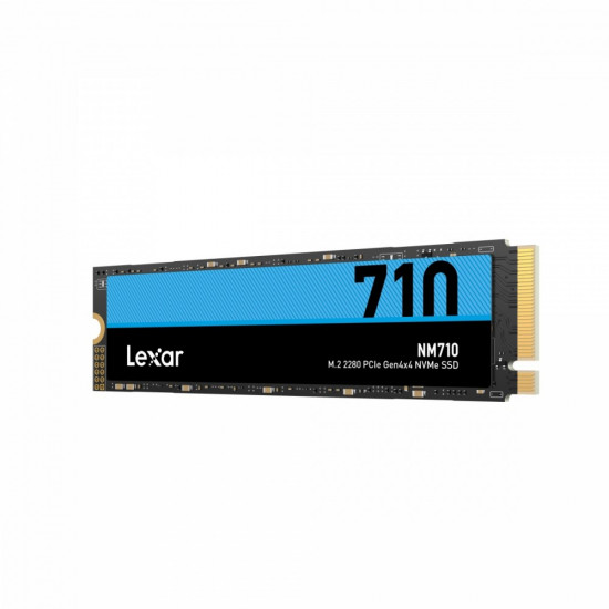 SSD|LEXAR|NM710|1TB|M.2|PCIe Gen4|NVMe|Write speed 4500 MBytes/sec|Read speed 5000 MBytes/sec|2.45mm|TBW 600 TB|MTBF 1500000 hours|LNM710X001T-RNNNG