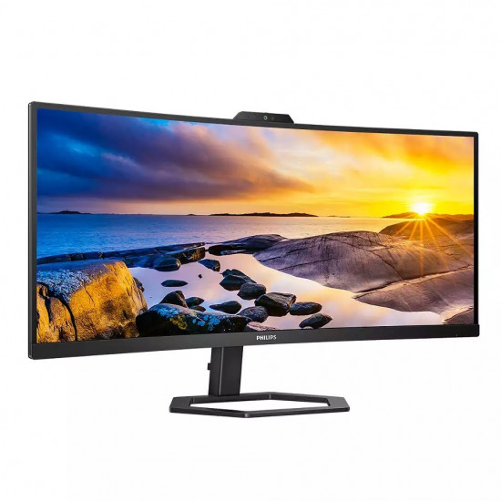 Monitor 34 inches 34E1C5600HE VA HDMI DP USB-C HAS Camera Speakers