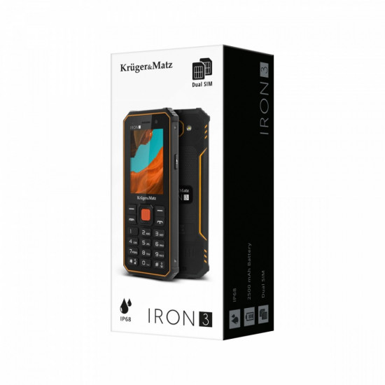 Kruger & Matz mobile phone IRON 3