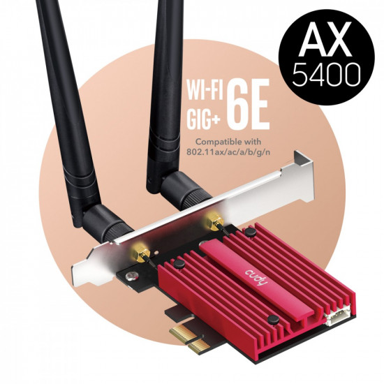 Network adapter WE3000S WiFi AX5400 PCI-E