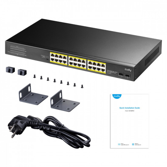 Switch GS1028PS2 24xGE PoE+ 300W 2xSFP