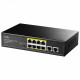 Switch FS1010PG 8xFE PoE+ 120W Gigabit Uplink