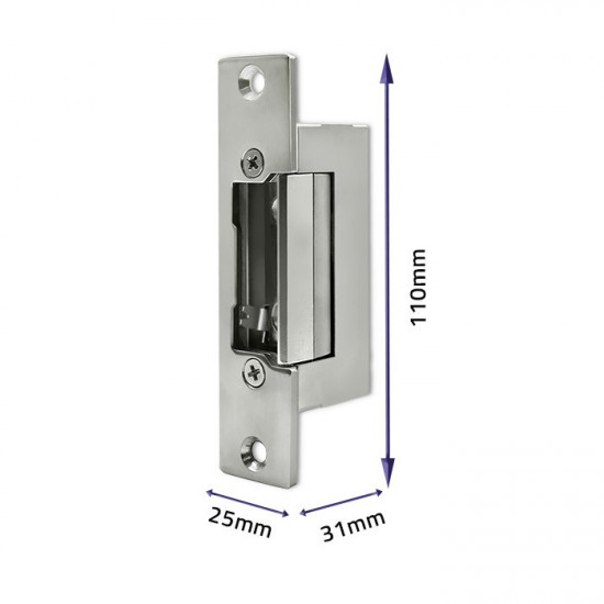 Electric strike with lock memory, 600mA, 12V