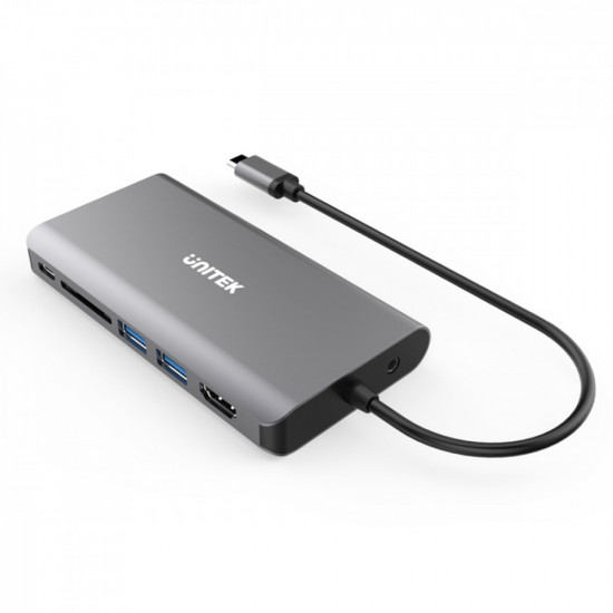 HUB 8-in-1 USB-C 3.1 PD 100W D1019B