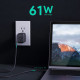 Charger PA-B2 Omnia GaN 1xUSB-C 61W Power Delivery 3.0 3A black