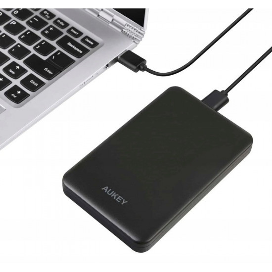 AUKEY DS-B4 SSD SATA 2. 5 Hard Drive Enclosure