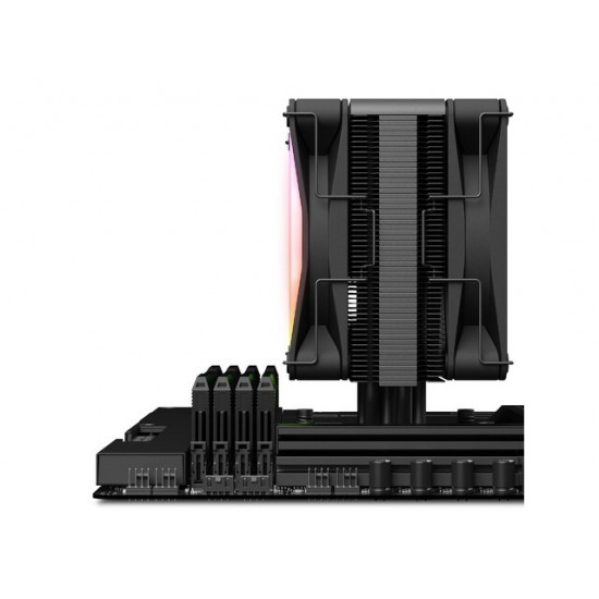 CPU cooler T120 RGB black