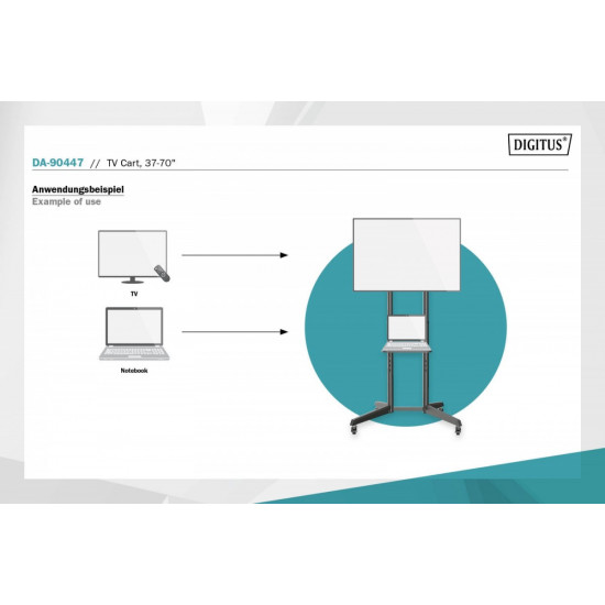 TV presentation cart DA-90447