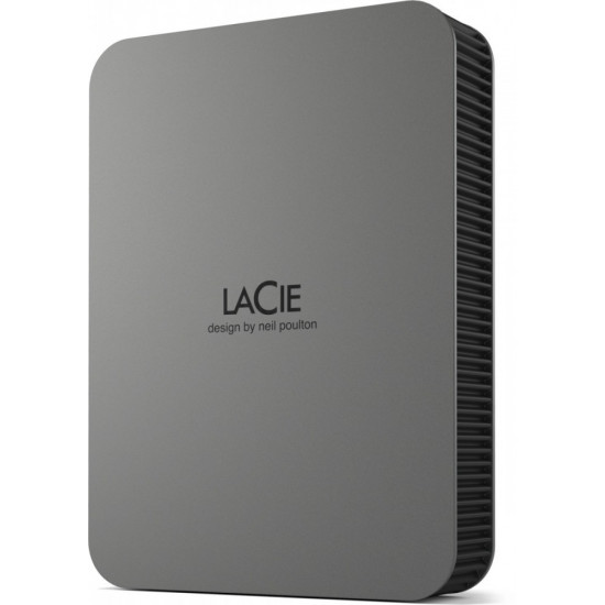 External HDD|LACIE|Mobile Drive Secure|STLR2000400|2TB|USB-C|USB 3.2|Colour Space Gray|STLR2000400