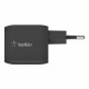 Dual USB-C GaN Wall Charger with PPS 45W Black