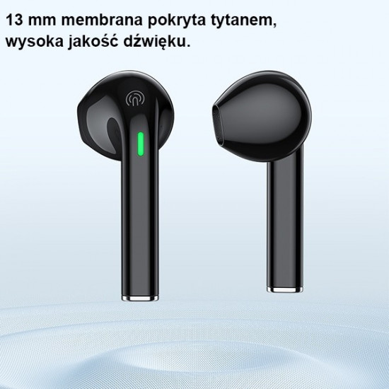 Bluetooth Headphones 5.3 T26 Pro TWS Black