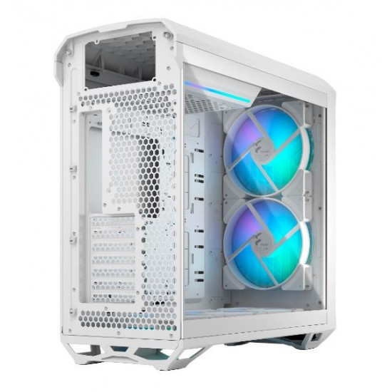 Torrent White RGB TG Clear Tint case