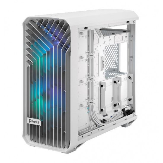 Torrent White RGB TG Clear Tint case