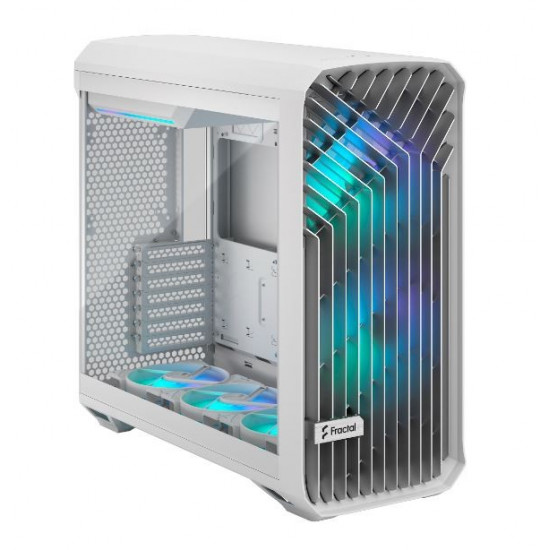 Torrent White RGB TG Clear Tint case