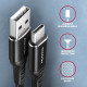 AXAGON BUCM-AM10AB cabl e USB-C to USB-A 1m USB