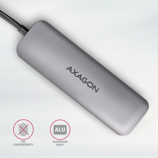 AXAGON HMC-HCR3A Hub 3x USB-A SD/microSD + HDMI