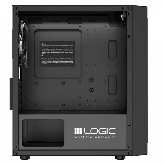 Computer case without power supply LOGIC ATOS ARGB MINI USB 3.0