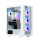 PC case I3 Neo TG Mid Tower RGB fan x4, white