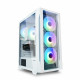 PC case I3 Neo TG Mid Tower RGB fan x4, white