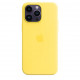 iPhone 14 Pro Max Silicone Case with MagSafe - Canary Yellow