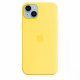 iPhone 14 Plus Silicone Case with MagSafe - Canary Yellow