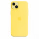 iPhone 14 Plus Silicone Case with MagSafe - Canary Yellow