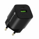 CHARGER USB/USB-C QC3.0 30W BLACK