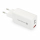 CHARGER USB/USB-C QC4+ 65W WHITE